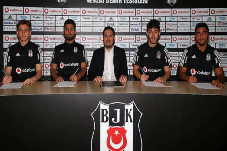 Beşiktaş 5 genç isimle sözleşme