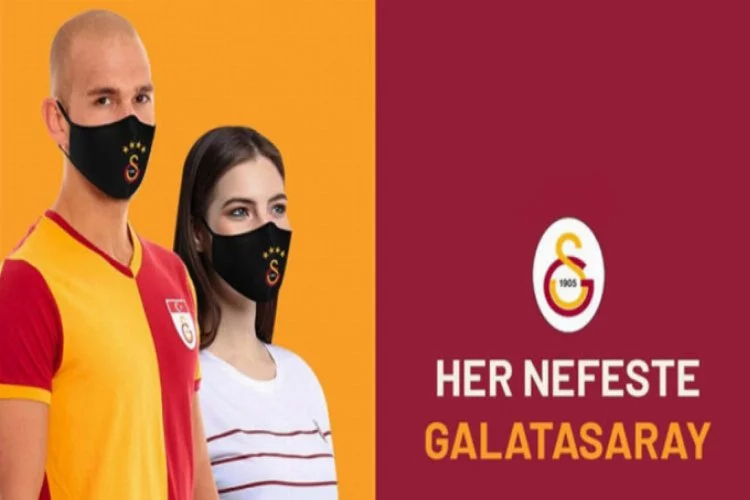 Galatasaray'dan logolu maske satışı!