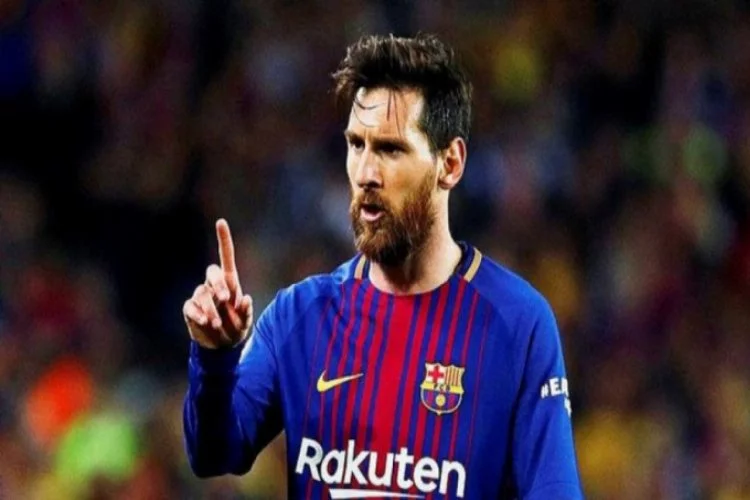 Messi'den Barcelona'ya rest