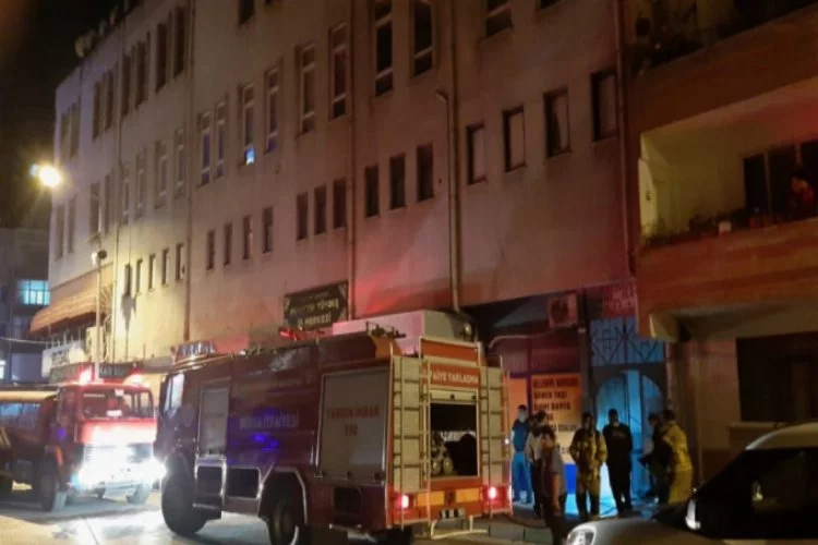 Bursa'da hamamda yangın paniği