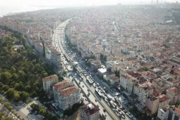 İstanbul'dan trafik yoğunluğu dikkat çekti