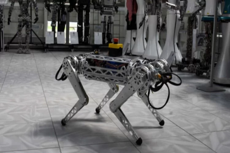 4 ayaklı robot insanlar için tehlikeli işlerde kullanılacak