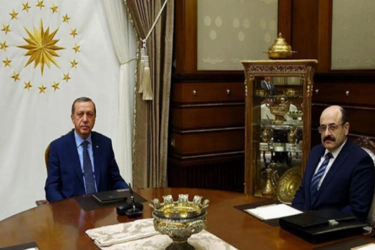 Erdoğan, YÖK Başkanı Saraç'ı kabul etti