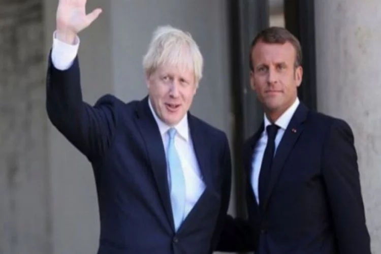 Johnson ve Macron Londra'da görüştü