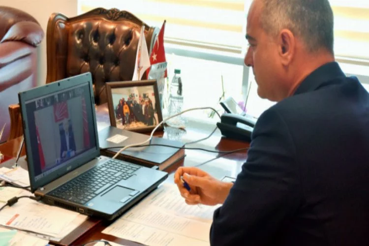 Bursa Belediye Başkanı Sertaslan, Kılıçdaroğlu ile görüştü