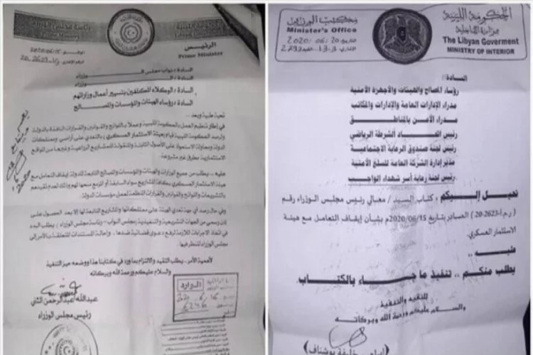 Libya hükümeti Hafter'in yolsuzluğunu kanıtlayan iki belge yayımladı