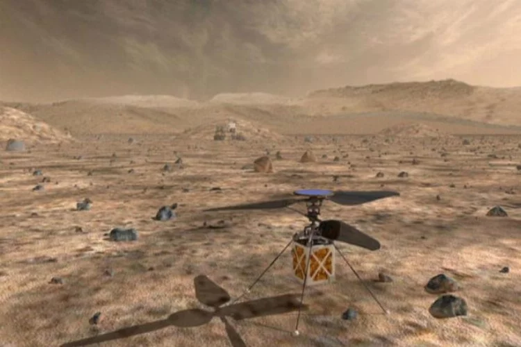 Mars'ta ilk kez helikopter uçacak