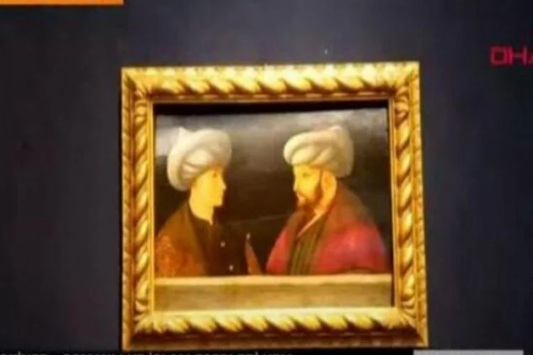 Fatih Sultan Mehmet tablosu satıldı!