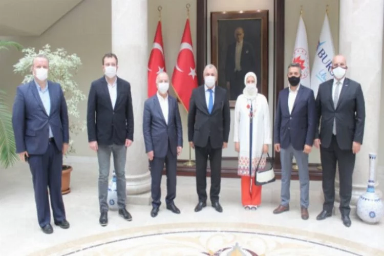 MÜSİAD Bursa, Vali Yardımcısı Özsoy ile bir araya geldi