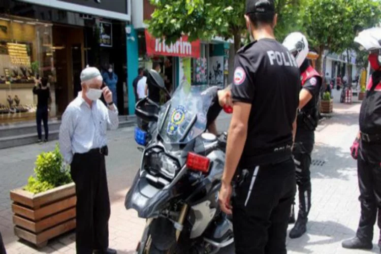 8 günde 240 kişiye 'maske' cezası