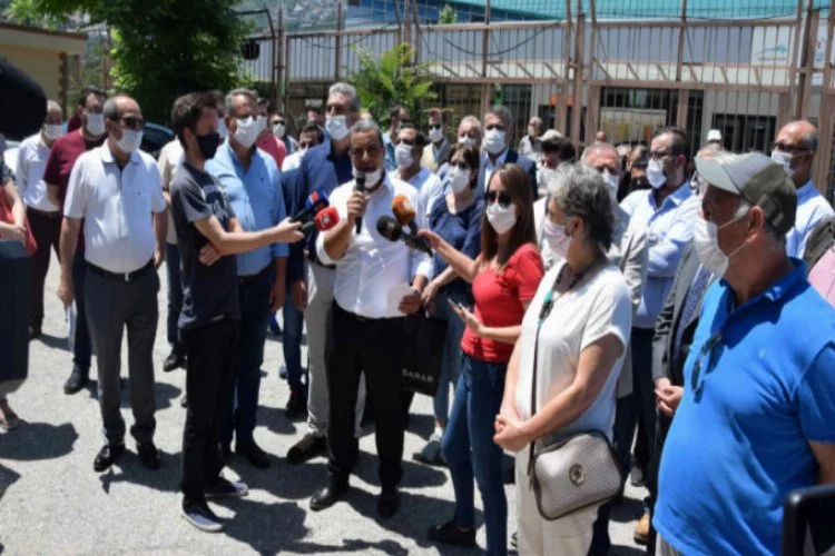 CHP Bursa İl Başkanlığı'ndan Atatürk Spor Salonu tepkisi