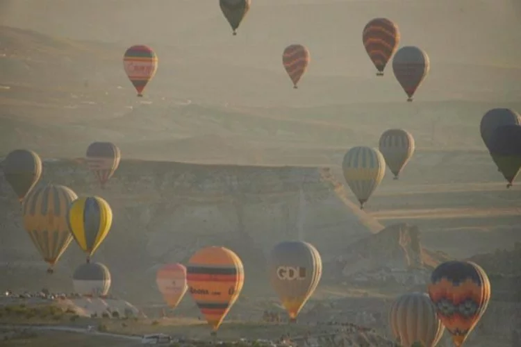 Kapadokya'da sıcak hava balonu turları, ertelendi!