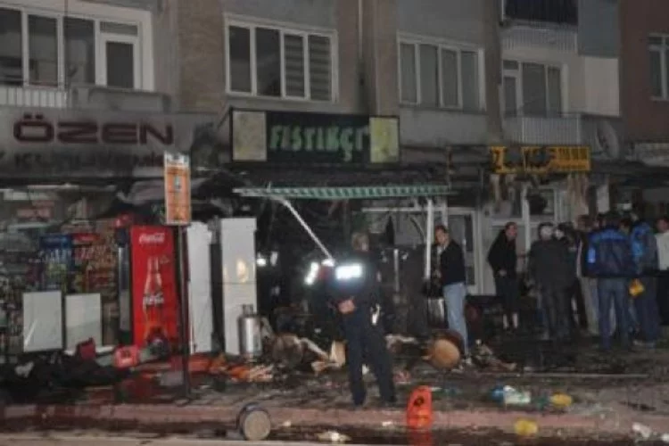 Bursa'da korkunç patlama