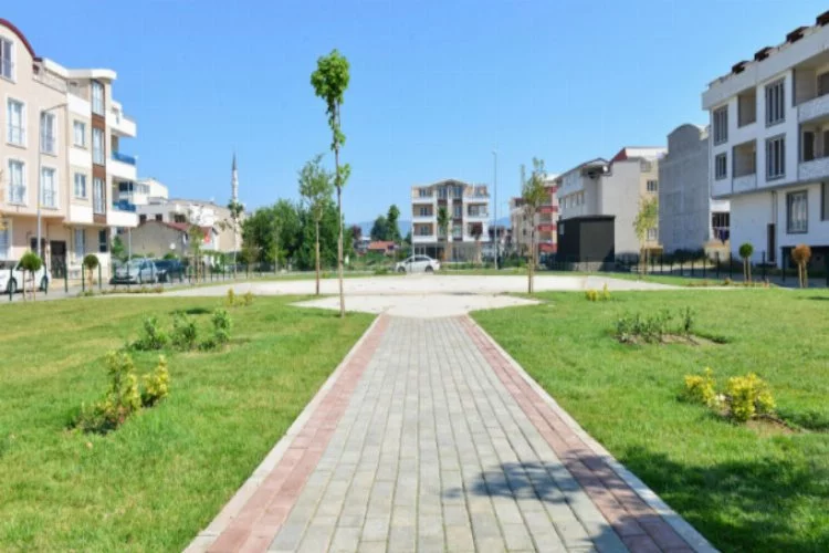Bursa Yıldırım'da İsabey'e iki yeni park