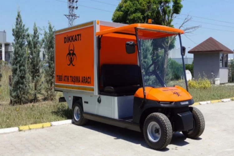 Bursa'da üretilen araçlar "tıbbi atık" toplayacak