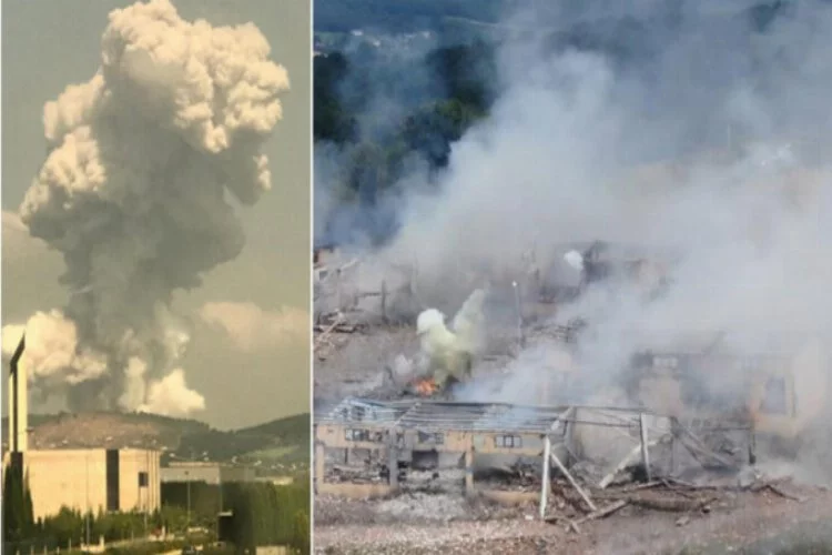 Patlamanın ardından risk danışmanı uyardı: Gaz ve dumanları zehirlidir