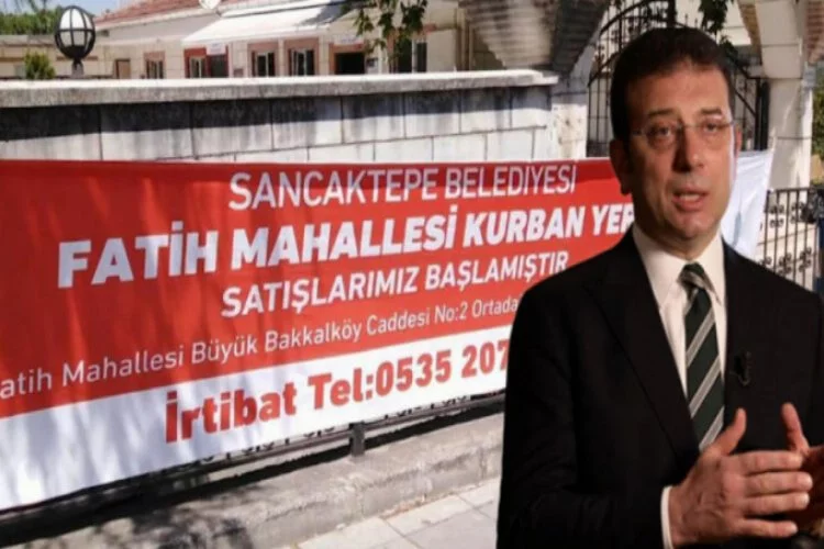 Belediye Başkanı Şeyma Döğücü'den İmamoğlu'na pankart sitemi!