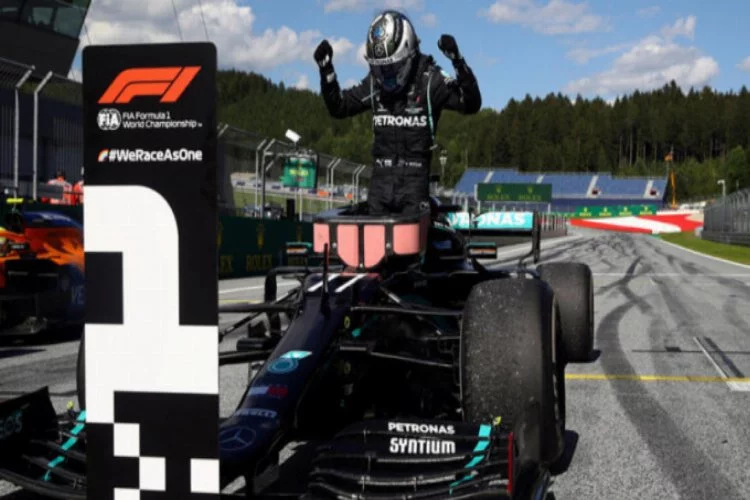 Formula 1'de yeni sezon müthiş başladı! İlk yarışın galibi Bottas