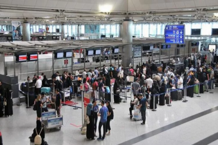 Haziranda hava yoluyla 2 milyon 750 bin yolcu taşındı