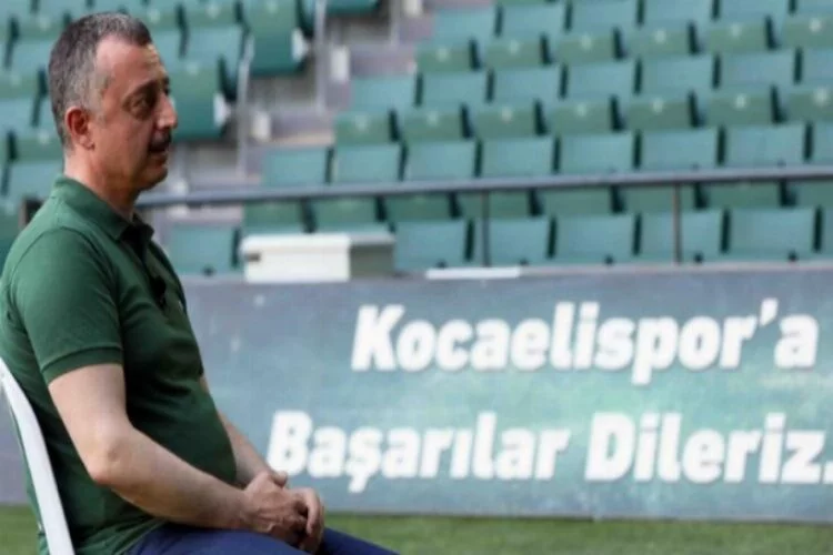 Tahir Büyükakın: ''İnşallah Kocaelispor'u Süper Lig'de göreceğiz''