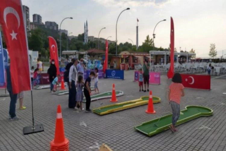 Bursa'da spor çocukların ayağına gidiyor