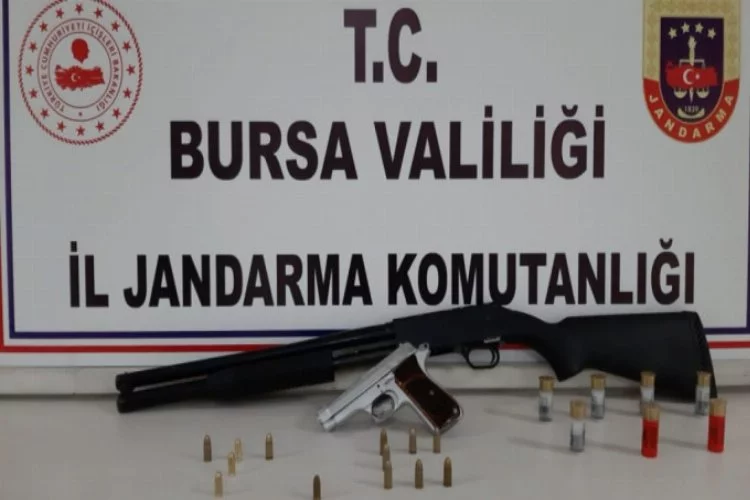 Bursa'da silah kaçakçılığı operasyonu!