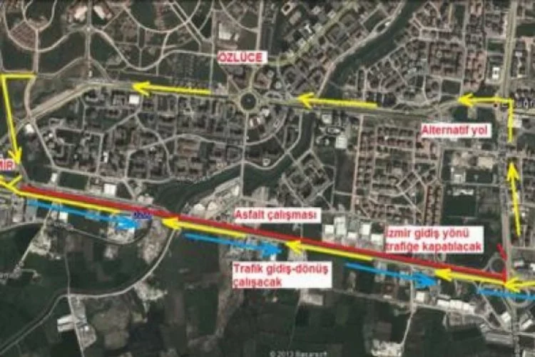 Bursalılar dikkat: Yarın bu yol trafiğe kapatılacak
