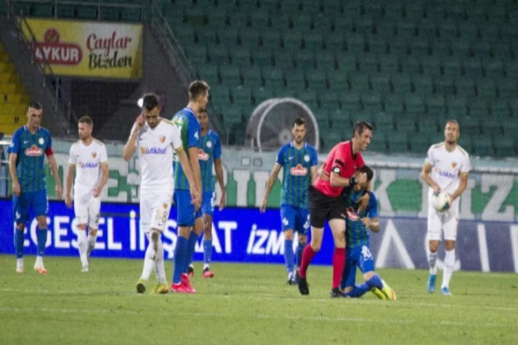 Çaykur Rizespor, Kayseri'yi 3 golle geçti