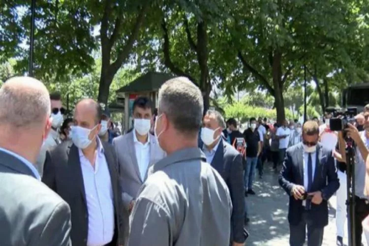 İstanbul İl Emniyet Müdürü Aktaş'tan, Ayasofya önünde inceleme