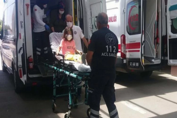 Üzerine gardırop devrilen 7 yaşındaki Selma yaralandı!