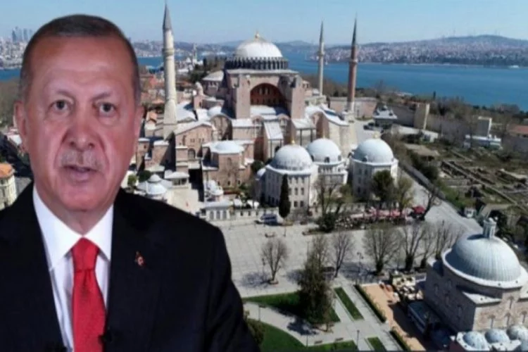 Erdoğan, Ayasofya'nın ibadete açılması kararının ardından duygularını anlattı!
