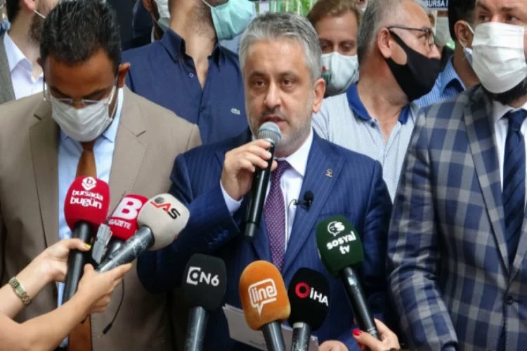 AK Parti Bursa İl Başkanı Salman: "Ayasofya sadece Ayasofya değildir"
