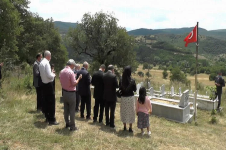 15 Temmuz şehidi Barış Efe, mezarı başında anıldı