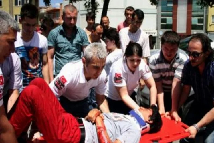Bursa'da akıl almaz kaza