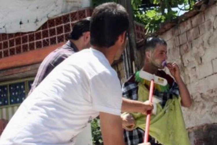 Bursa'daki düğünde damada akıl almaz işkence