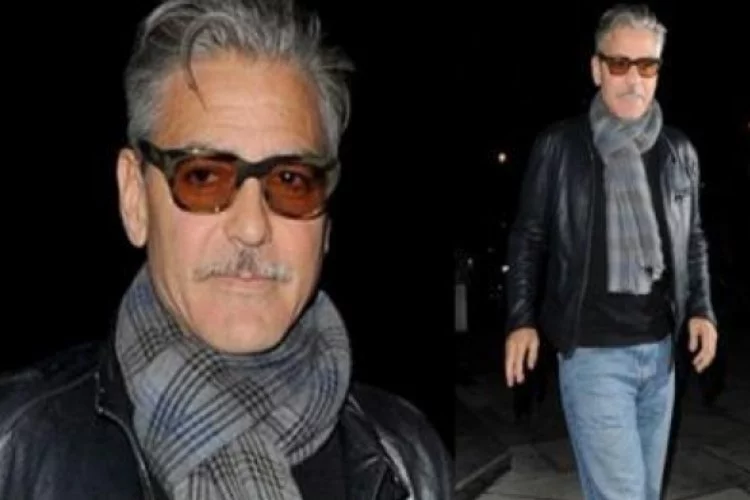 George Clooney karizmayı fena çizdirdi