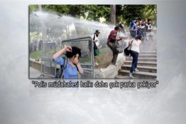 Gezi Parkı dünya gündeminde ilk sırada