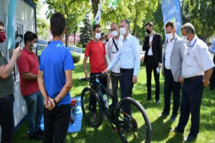 Bursa İnegöl bisiklet takımının yeni toplanma yeri Kültürpark!