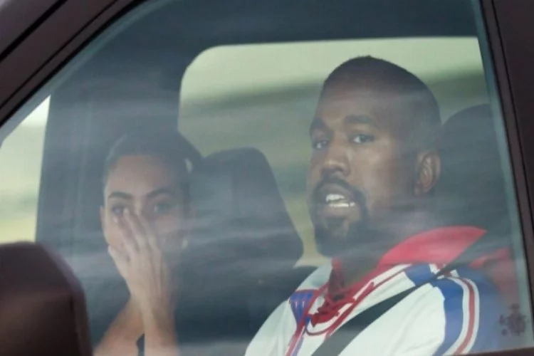 Kanye West'i ziyaret eden Kim Kardashian kavga sırasında ağladı