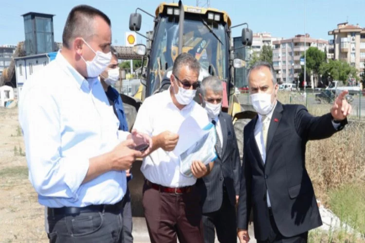 Bursa'da raylı sisteme yeni istasyon için çalışmalar hızlandı!