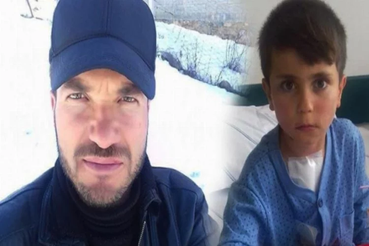Babasıyla öldürülen 10 yaşındaki İzzet, geçen yıl kalp ameliyatı olmuş