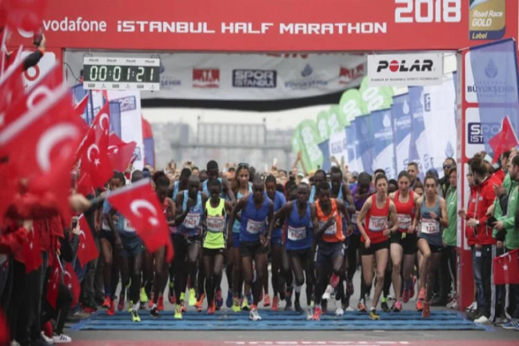Vodafone İstanbul Yarı Maratonu, 2 bin 500 kişiyle koşulacak