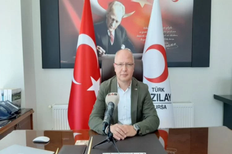 Türk Kızılay Bursa Şube Başkanı Gürkan: Hedef Türkiye genelinde 149 bin hisse