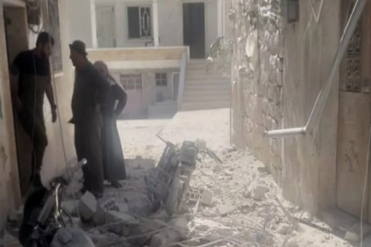 Esad rejiminden İdlib'in güneyine hava saldırısı