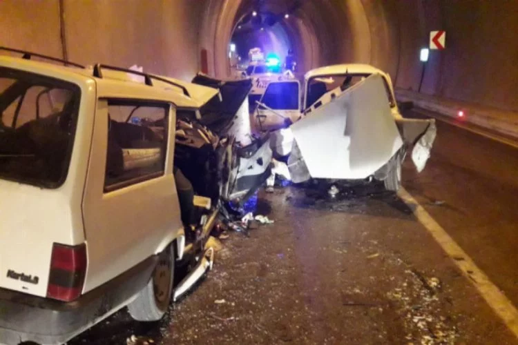 Tüneldeki kazada yaralı kadın öldü, sürücü tutuklandı