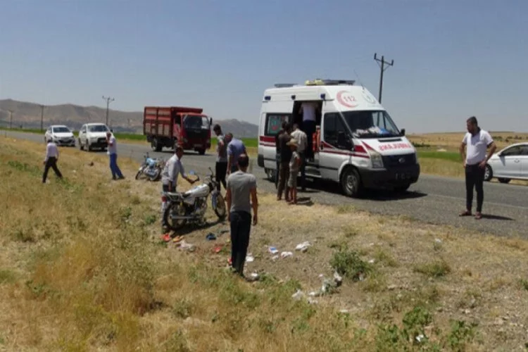 Motosiklet kazasında yaralanan Suriyeli, kurtarılamadı