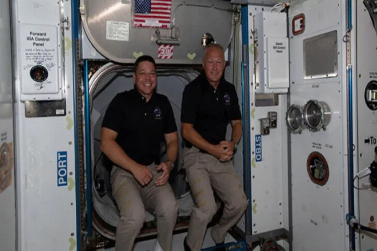 SpaceX'in NASA astronotları Dünya'ya dönüyor