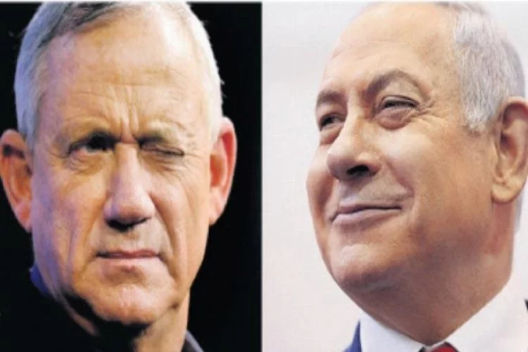 Netanyahu ile Gantz arasında tartışma