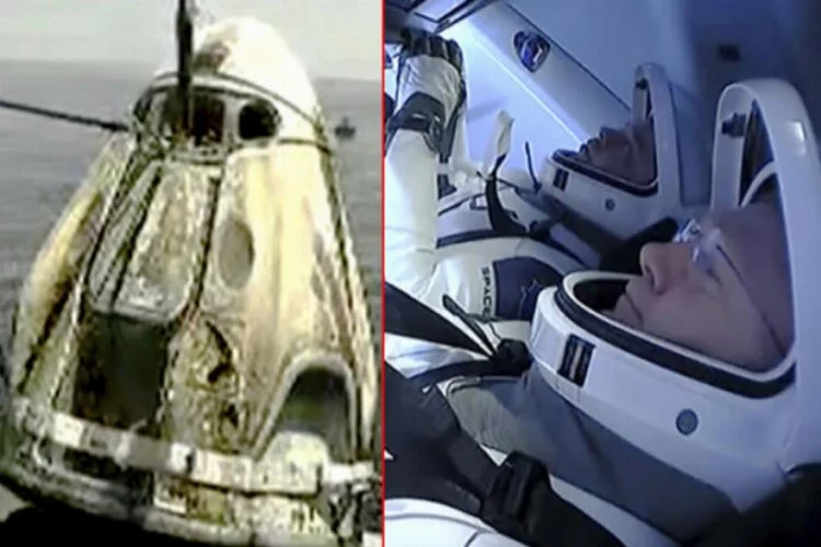 NASA astronotları Dünya'ya geri döndü
