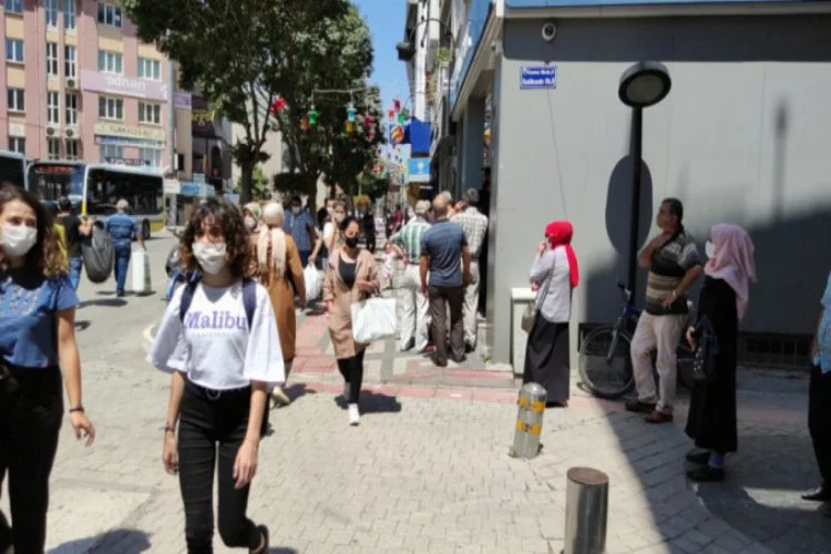 Bursa İnegöl'de maske denetimi yapıldı